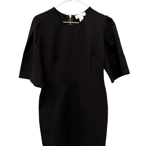 RACHEL PARCELL Flutter Sleeve Ponte Dress (M) - Picture 4 of 7